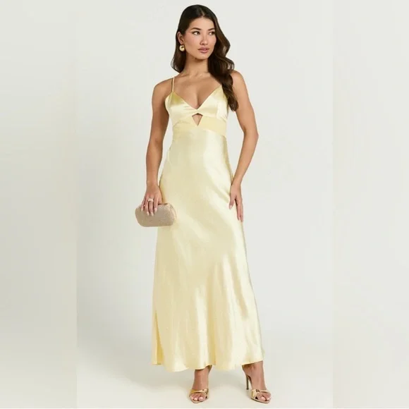 Butter Yellow Maxi Dress - Picture 7 of 8